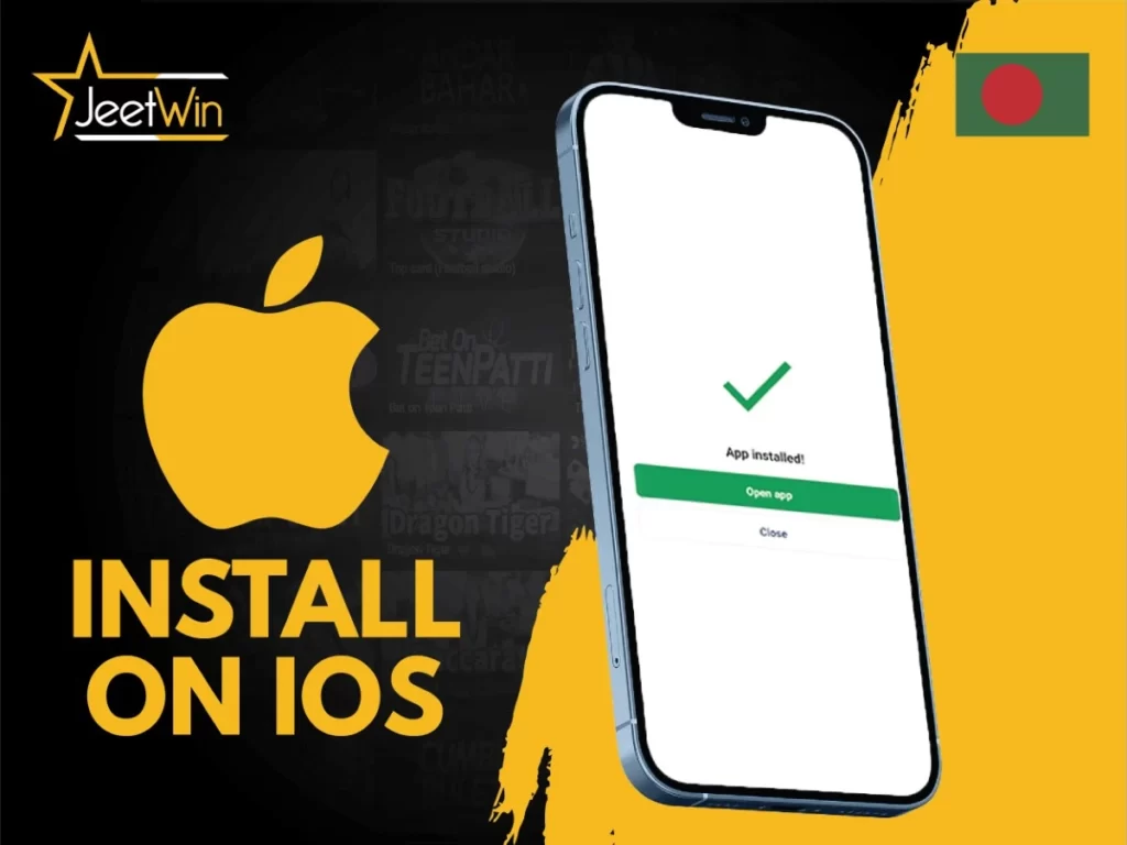 Jeetwin app install on Apple devices